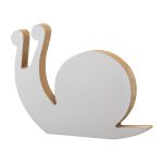 Bloomingville Charme: Die Deko Schnecke klein, die Ihren Raum verzaubert – Silbergrau & stylisch