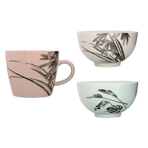 Bloomingville Geschirr Set Skandinavisch Sooji