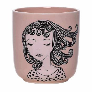 Bloomingville Kaffeepott groß pink