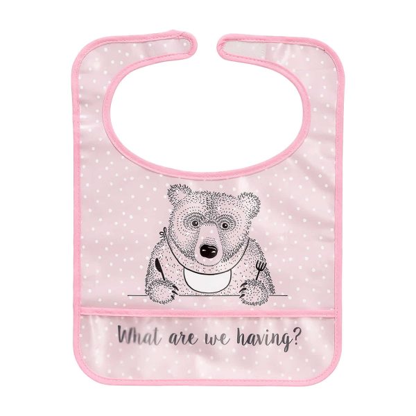 Bloomingville Kinderlätzchen groß rosa