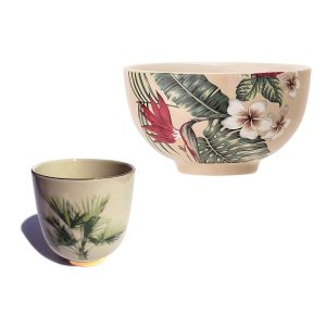 Bloomingville ausgefallenes Geschirr Design 2er Set Aruba