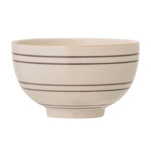Bloomingville Ava Schale Steingut beige
