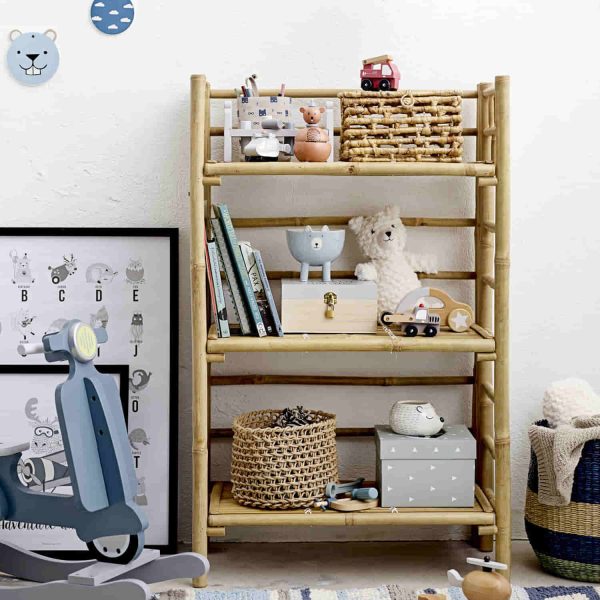 Bloomingville Kinder Garderobenhaken Buche Motiv