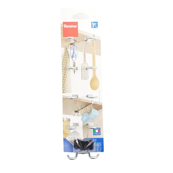 Küchenleiste mit Haken Metaltex 2